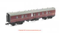 374-036D Graham Farish BR Mk1 BG Gangwayed Brake Coach number E81497 - BR Maroon